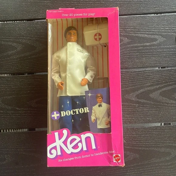 Barbie Toys Nrfb Vintage Doctor Ken Doll 987 Poshmark